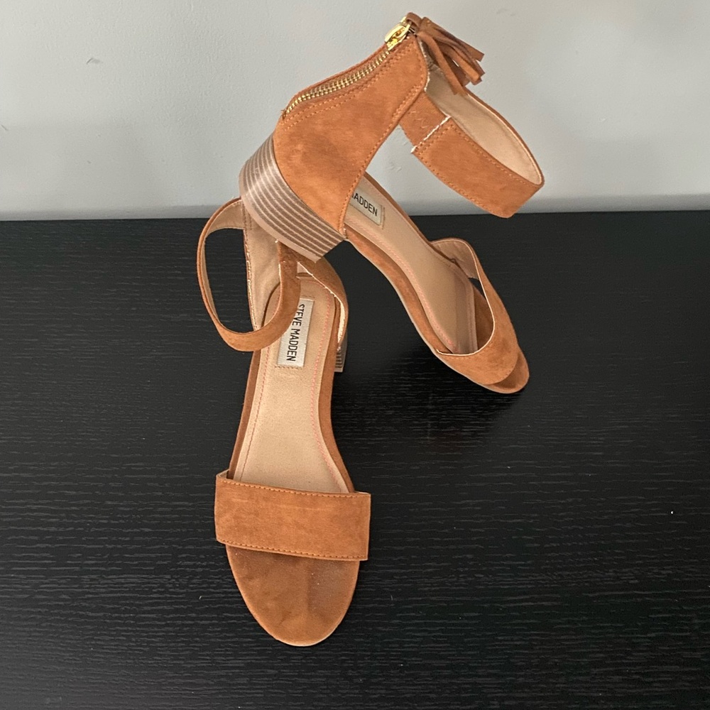Steve Madden block heels, Girls Size 4